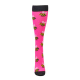 Think Medical Wholesale - Fashion Compression Birds & Bees Sock