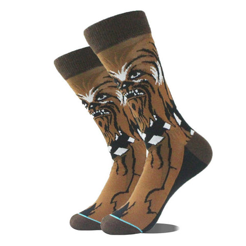 ACCITY - CARTOON STAR WARS SERIES CASUAL CREW SOCKS_CWAH1113: TYPE3 / (OS) 3