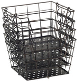 Fitz and Floyd® Mikasa® Pfaltzgraff® - Mikasa Grmt Bscs Ferme 4 Tier Market Basket Black Open Stock