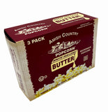 Amish Country Popcorn - Mixed Case of 3pk Microwave Popcorn