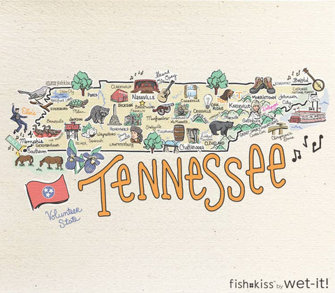 Wet-it! - Fishkiss Tennessee Swedish Cloth