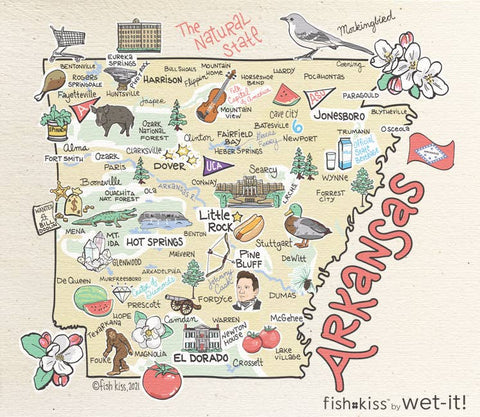 Wet-it! - Fishkiss Arkansas Swedish Cloth