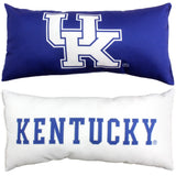Everything Comfy - Kentucky Wildcats 2 Sided Bolster Travel Pillow, 16" x 6", Made in the USA