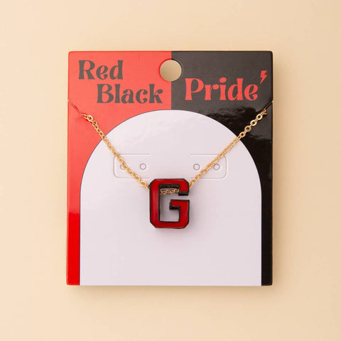 SP Sophia Collection - Game Day "G" Necklace