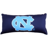 Everything Comfy - North Carolina Tar Heels 2 Sided Bolster Travel Pillow, 16" x 6", Made in the USA