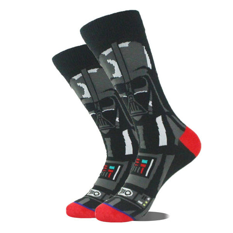 ACCITY - CARTOON STAR WARS SERIES CASUAL CREW SOCKS_CWAH1113: TYPE8 / (OS) 3