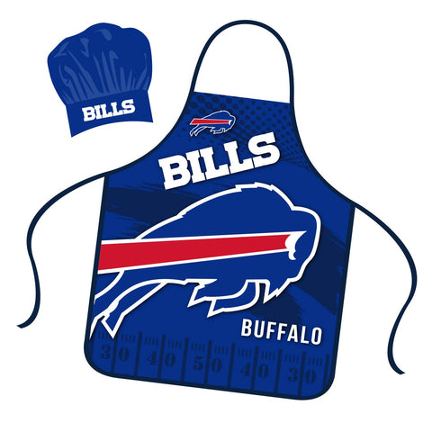 Mojo Licensing - NFL Buffalo Bills Apron & Hat Set