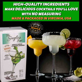 ThousandOaksBarrelCo. - Singlez Bar Tequila Collection- 10-Pack Single Serve Mixers