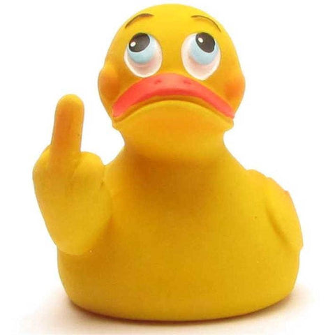 Duckshop - Rubber Duck Stinkefinger “Siggi” - rubber duck