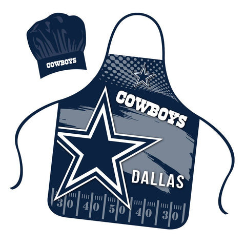 Mojo Licensing - NFL Dallas Cowboys Apron & Hat Set