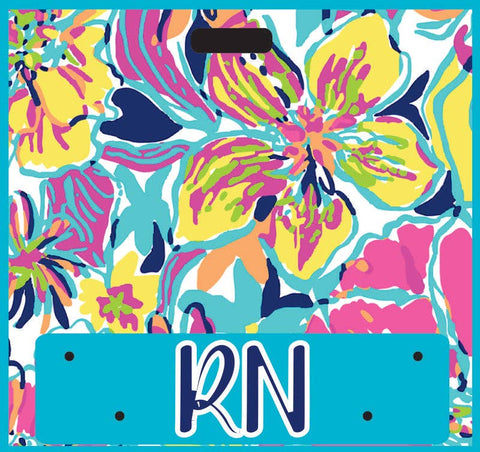 OUTSIDE THE BOX, LLC - Badge Buddies Horizonal Tropical: Badge Buddy Horizonal Tropical RN