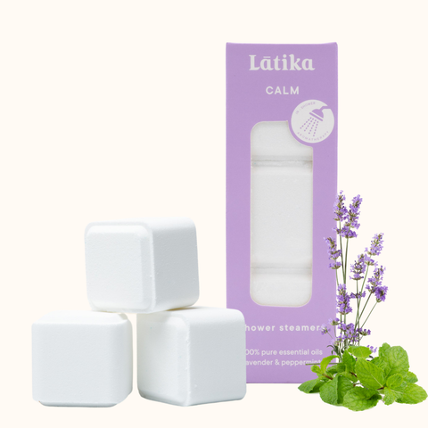 Latika Beauty - Lavender Peppermint 🟪 Shower Steamers - Calm