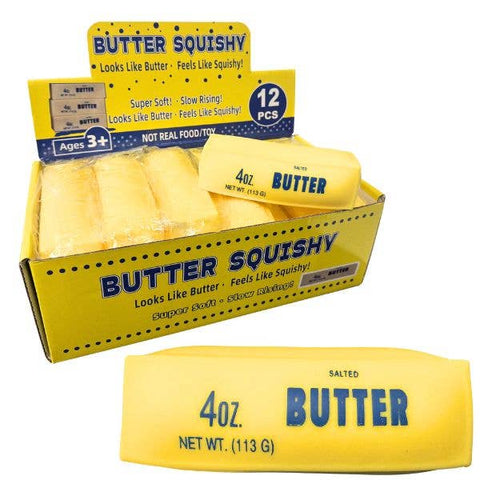 St. Louis Wholesale LLC - Butter Squishy - #FR-22.YELLOW.BOX - The Super Squish Butter