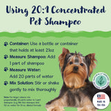 Arkwright Home - Deshedding Dog Shampoo and Conditioner, 2-in-1 formula: 13 oz