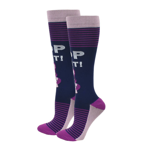 Think Medical Wholesale - Animal Pals "HOP To It" Fashion Compression Sock