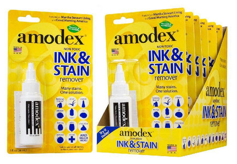 Cutieful - 6 Pack Of 1 oz. Bottle - Amodex Ink & Stain Remover
