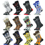 ACCITY - CARTOON STAR WARS SERIES CASUAL CREW SOCKS_CWAH1113: TYPE7 / (OS) 3