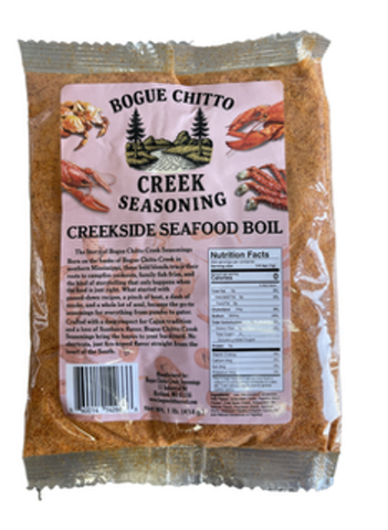 Bogue Chitto Creek Seasoning - Creekside Seafood Boil