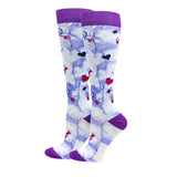 Think Medical Wholesale - Tie-Dye Premium Compression Med Icon's XL Socks