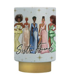 African American Expressions - Sister Friends LED Candle