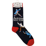 Primitives by Kathy - Awesome Doctor Socks