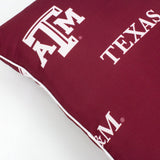 Everything Comfy - Texas A&M Aggies Decorative Pillow: Single
