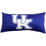 Everything Comfy - Kentucky Wildcats 2 Sided Bolster Travel Pillow, 16" x 6", Made in the USA