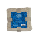 Arkwright Home - Pack of 6 Campbell Ramsey Washcloths 12x12 - Assorted Colors