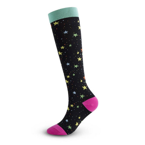 ACCITY - WOMEN'S SPORTS ELASTIC COMPRESSION SOCKS_CWMS1863: TYPE8 / (L/XL) 1