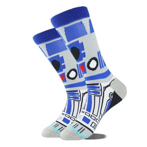 ACCITY - CARTOON STAR WARS SERIES CASUAL CREW SOCKS_CWAH1113: TYPE7 / (OS) 3