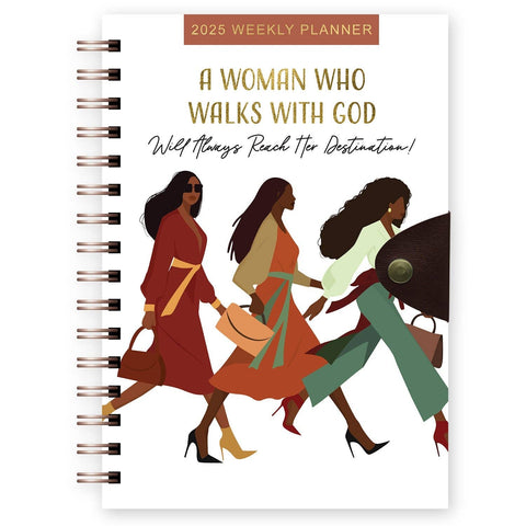 African American Expressions - 2025 Women with God Weekly Planner
