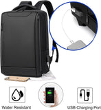 VIGOR - Luxury mens waterproof business Computer usb school backpack: 1 Back Pack Bag