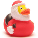 Duckshop - Santa Claus rubber duck with bag and bell - rubber duck