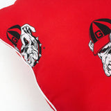 Everything Comfy - Georgia Bulldogs Decorative Pillow: Single