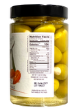 Ariston Specialties - Ariston Green Olives Stuffed Almond-13.40oz