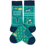Primitives by Kathy - Rather Be Playing Pickleball Socks