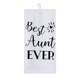 "Best Aunt Ever" Decorative Kitchen Towel