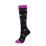 ACCITY - WOMEN'S SPORTS ELASTIC COMPRESSION SOCKS_CWMS1863: TYPE2 / (S/M) 1