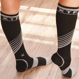 Extreme Fit Wholesale - KNEE-HIGH COMPRESSION SOCKS - ASSORTED DESIGNS: Novelty 1 / Large/XL