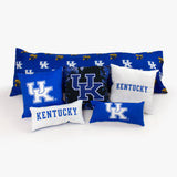 Everything Comfy - Kentucky Wildcats 2 Sided Bolster Travel Pillow, 16" x 6", Made in the USA