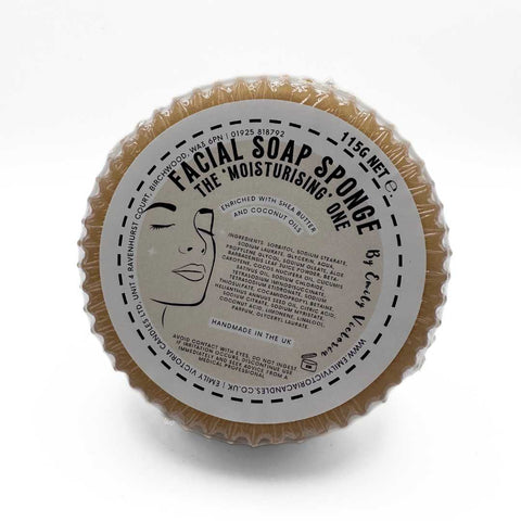 Emily Victoria Candles - The 'Moisturising' Facial Soap Sponge