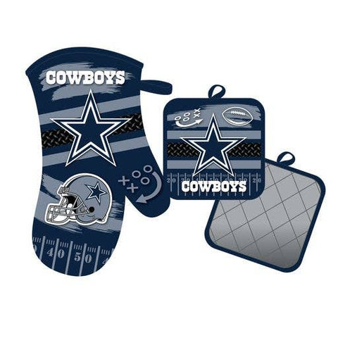 Mojo Licensing - Dallas Cowboys Oven Mitt and Pot Holder