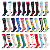 ACCITY - WOMEN'S SPORTS ELASTIC COMPRESSION SOCKS_CWMS1863: TYPE8 / (L/XL) 1