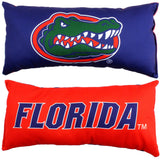 Everything Comfy - Florida Gators 2 Sided Bolster Travel Pillow, 16" x 6", Made in the USA