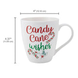 Fitz and Floyd® Mikasa® Pfaltzgraff® - Winterberry Set Of 6 18Oz Assrtd Mugs Brown Bx Pkg: Porcelain / English