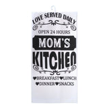 "Love Served Daily" Decorative Kitchen Towel