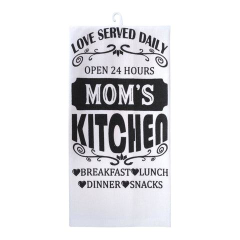 "Love Served Daily" Decorative Kitchen Towel
