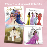 African American Expressions - 2026 Sister Friends Calendar