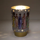 African American Expressions - Sister Friends LED Candle