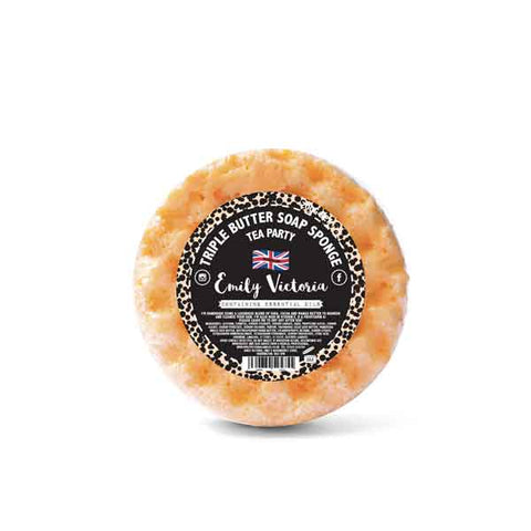 Emily Victoria Candles - Tea Party Essential Oil Triple Butter Soap Sponge